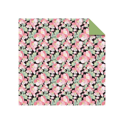 Origami Paper: Cherry Blossoms 200 Sheets, 6in (15 CM), Double Sided with 12 Different Designs by Tuttle Studio
