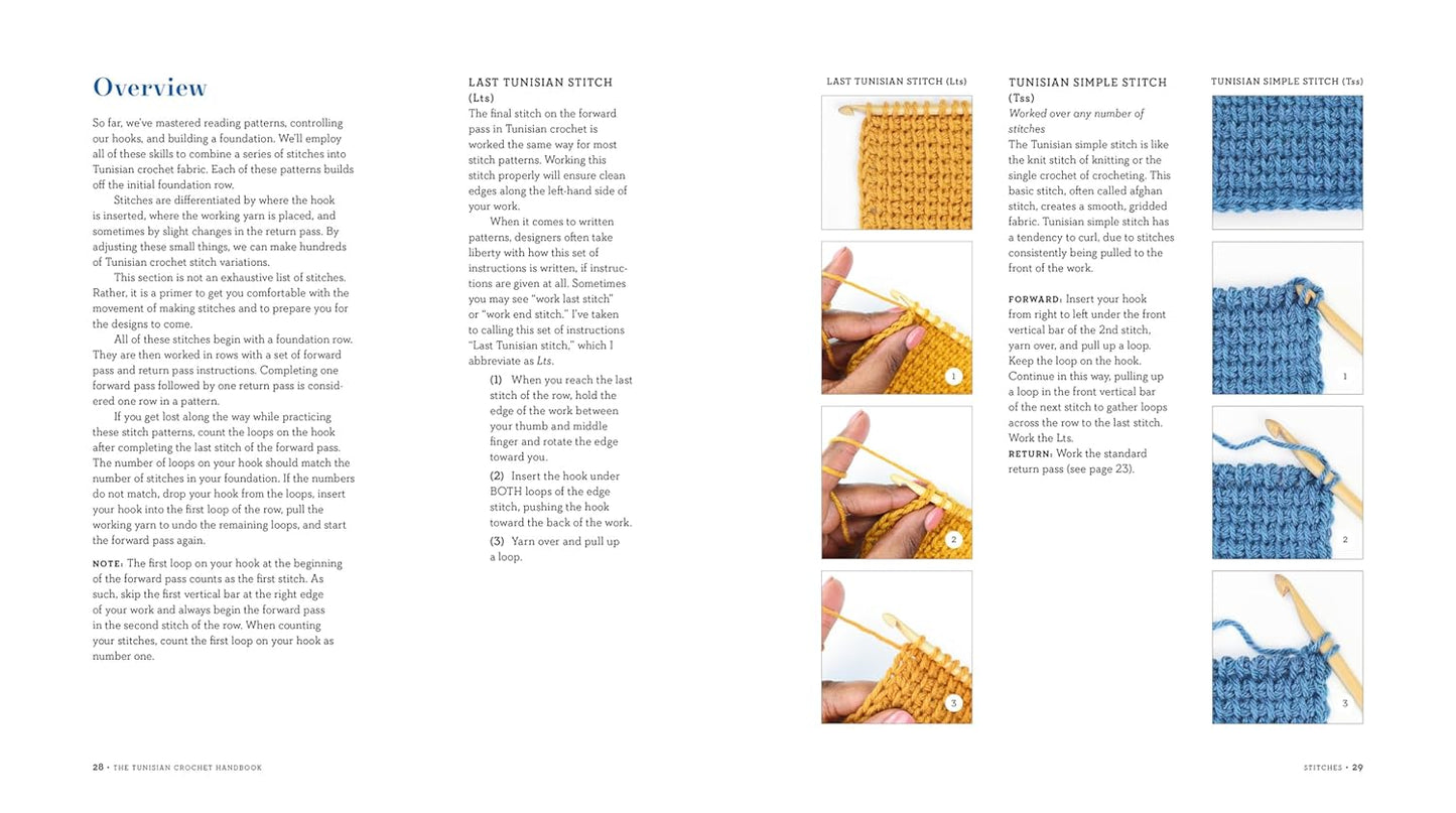 The Tunisian Crochet Handbook: A Beginner's Guide: A Beginner's Guide