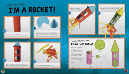Trash Craft: Upcycling Craft Projects for Toilet Rolls, Cereal Boxes, Egg Cartons and More by Sara Stanford