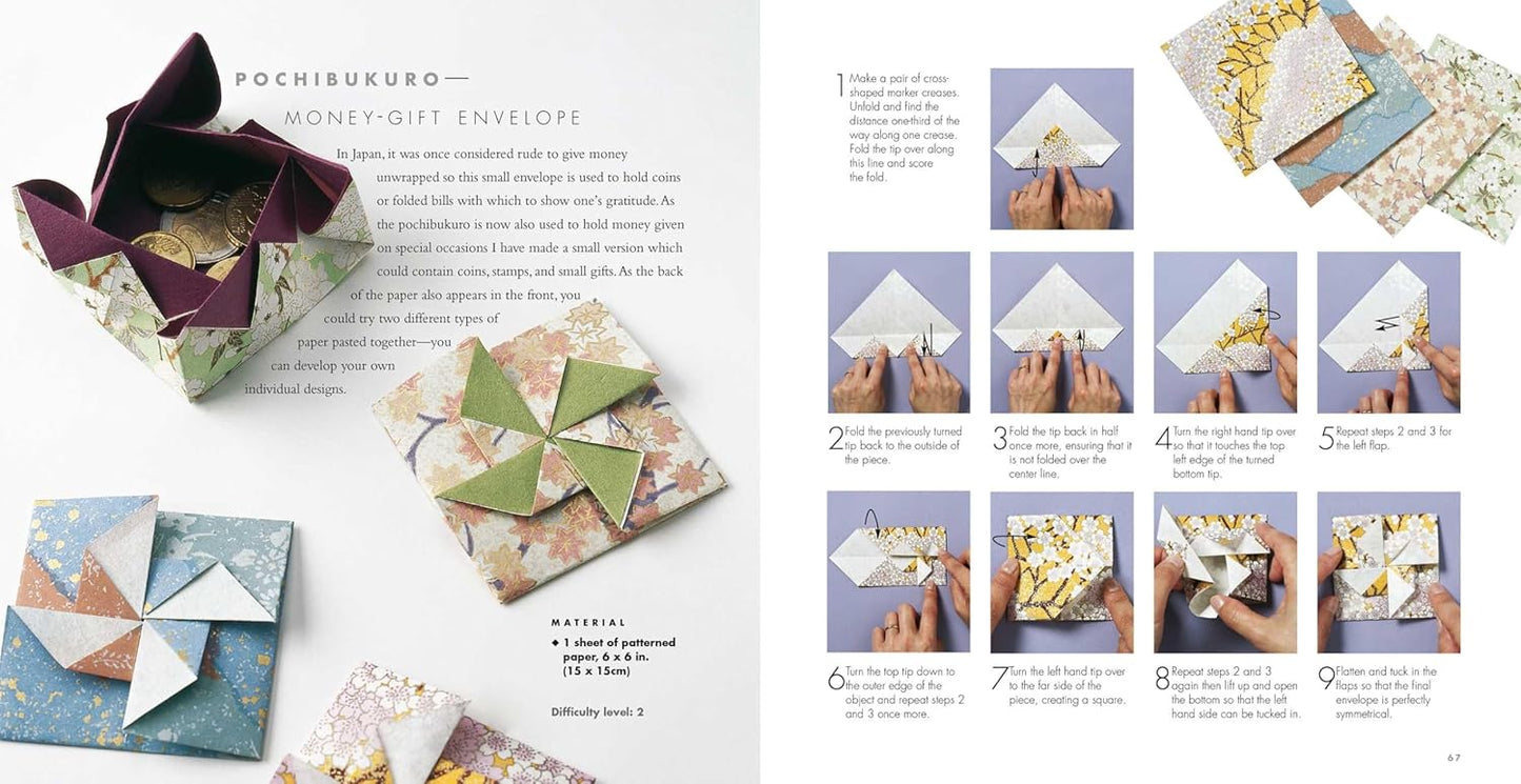 The Simple Art of Japanese Origami: 24 Unique Step-By-Step Projects, Includes 50 Pieces of Origami Paper by Mari Ono