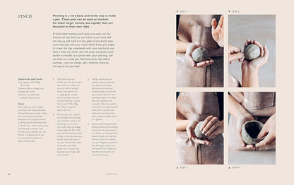 Handbuilt: A Modern Potter's Guide to Handbuilding with Clay by Lilly Maetzig