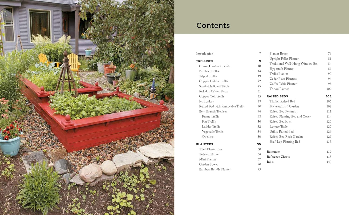 Trellises, Planters & Raised Beds for Beginners: 30+ Easy, Unique, and Useful Projects You Can Make with Common Tools and Materials by Editors of Cool Springs Press