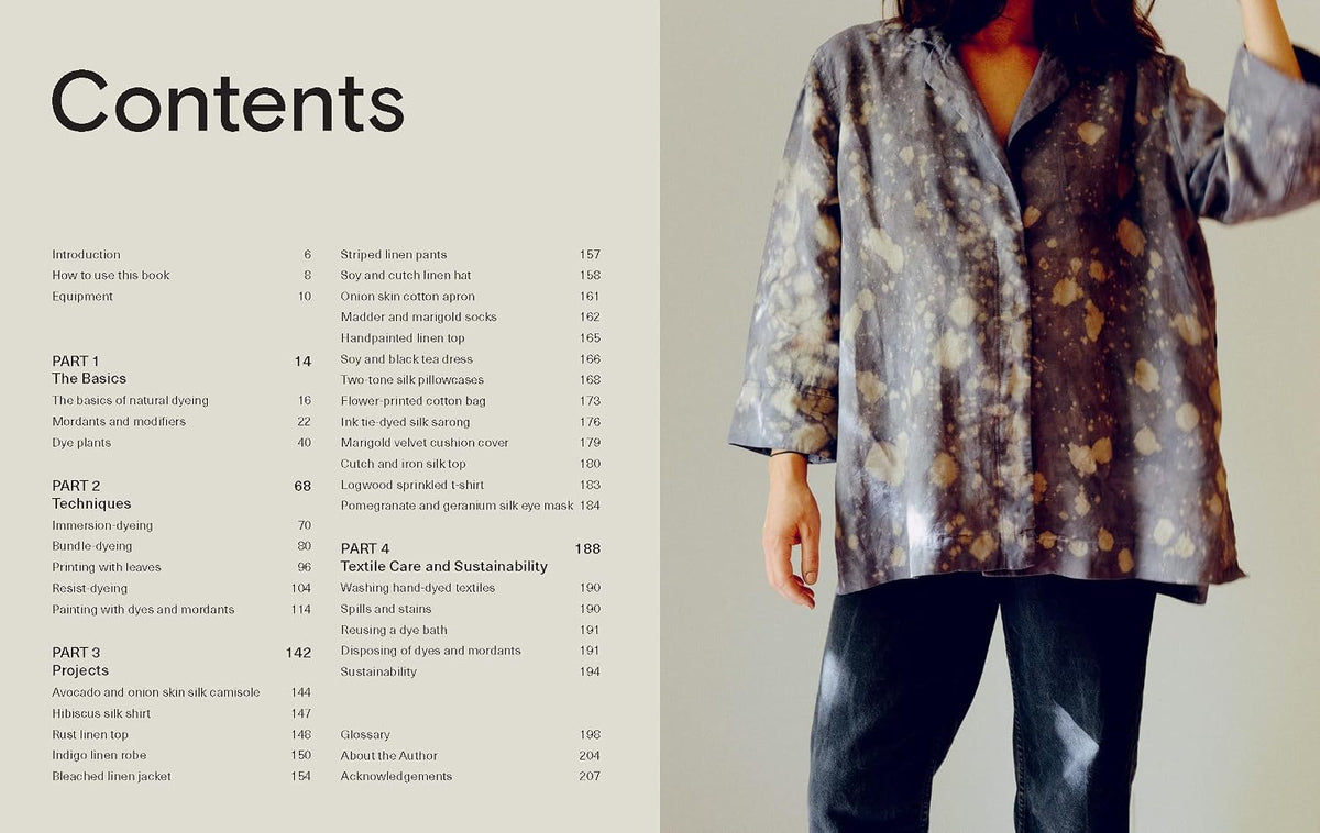 Hand Dyed Designs: A Guide to Dyeing Textiles with Plants