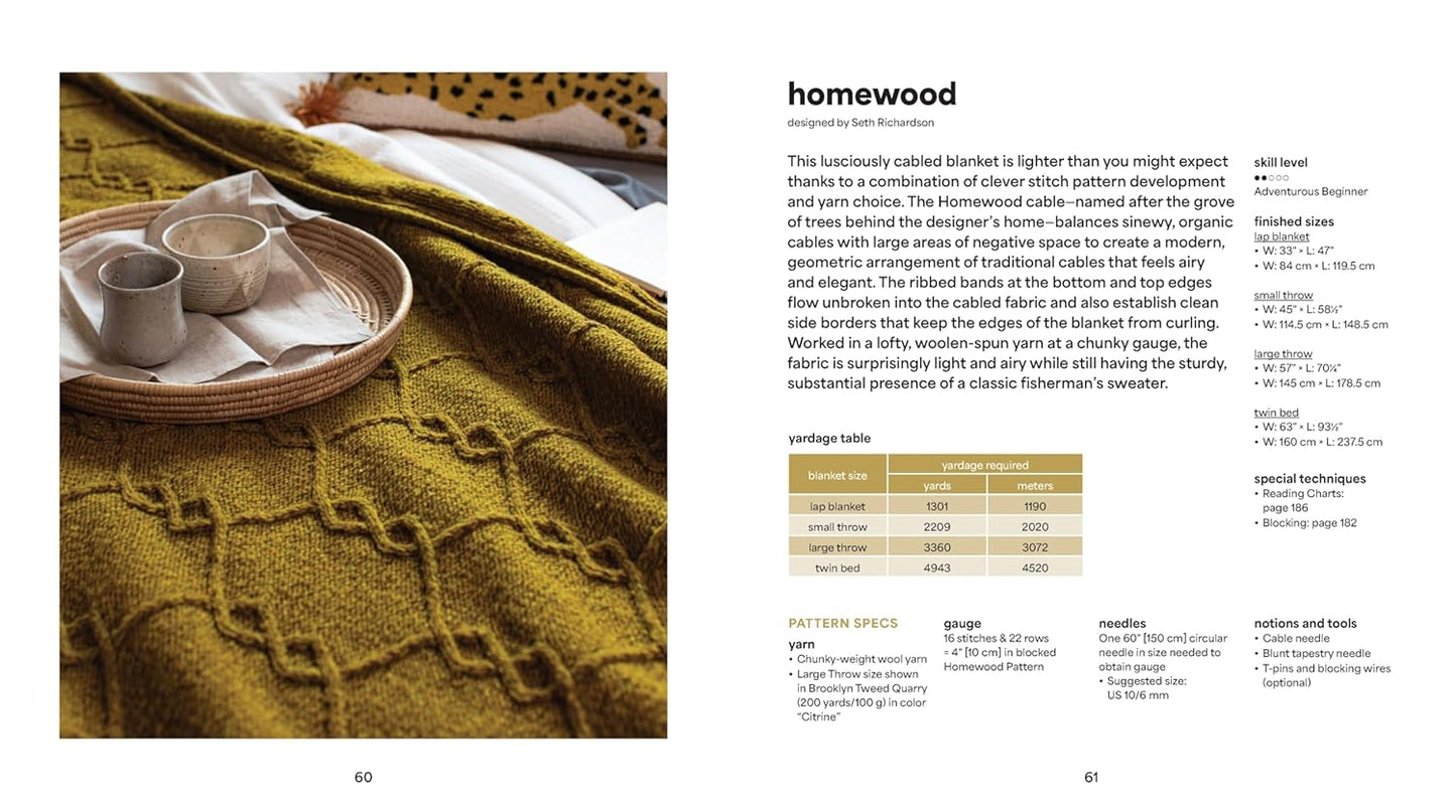 Brooklyn Tweed's Knit and Crochet Blankets: Projects to Stitch for Home and Away: Projects to Stitch for Home and Away