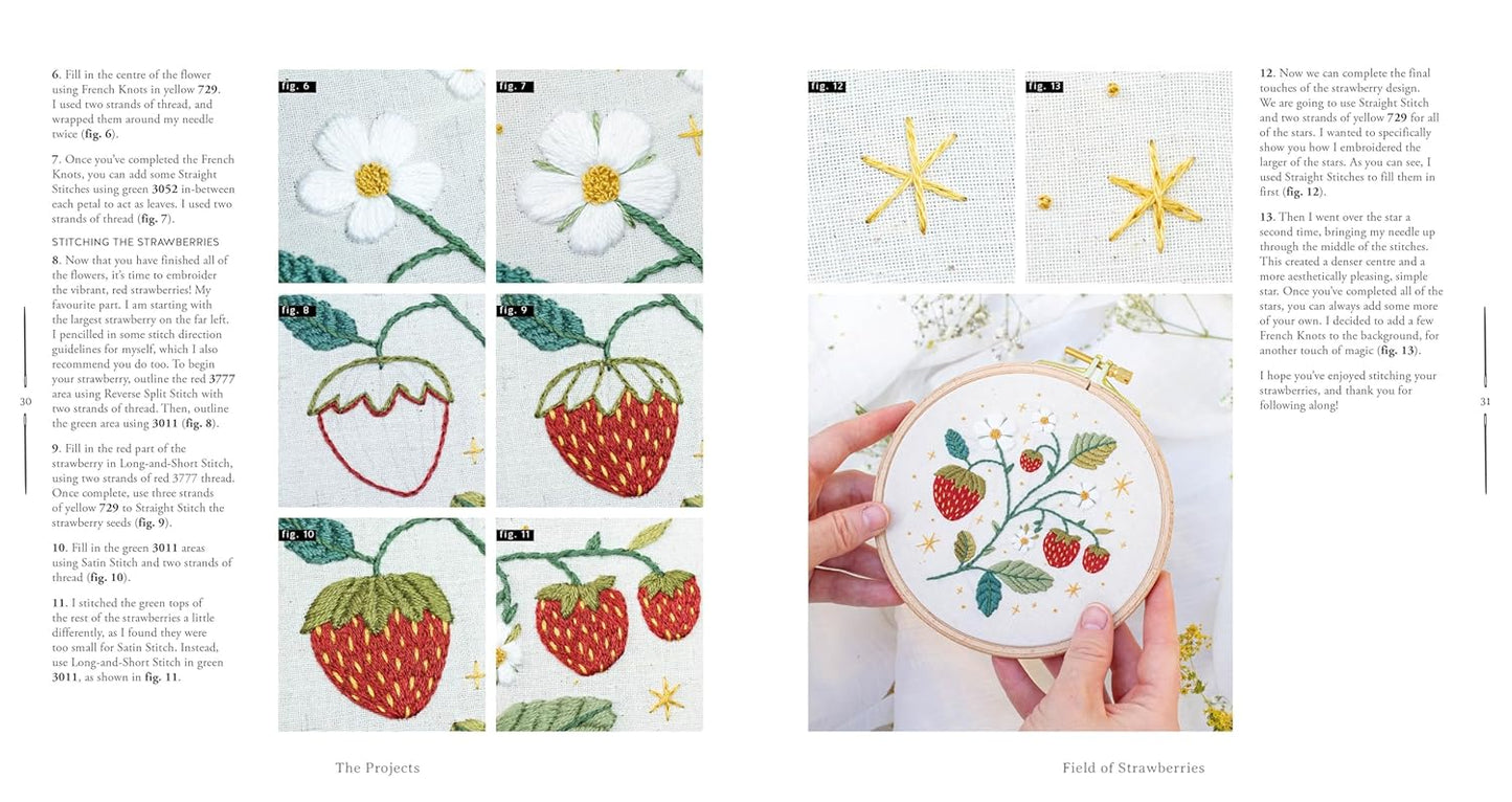 Paint with Thread: In the Garden- A Step-By-Step Guide to Embroidery by Emillie Ferris