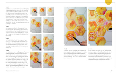 Watercolor This Book: Learn to Watercolor- 20 Step-By-Step Beginner-Friendly Lessons on Watercolor Paper (Includes Watercolor Pad with Sketches - No Drawing Required!) by Lacey Walker