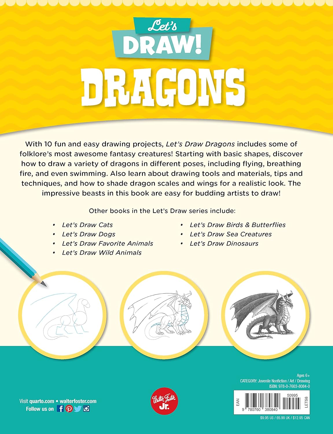 Let's Draw Dragons: Learn to Draw a Variety of Dragons Step by Step!: Learn to Draw a Variety of Dragons Step by Step!