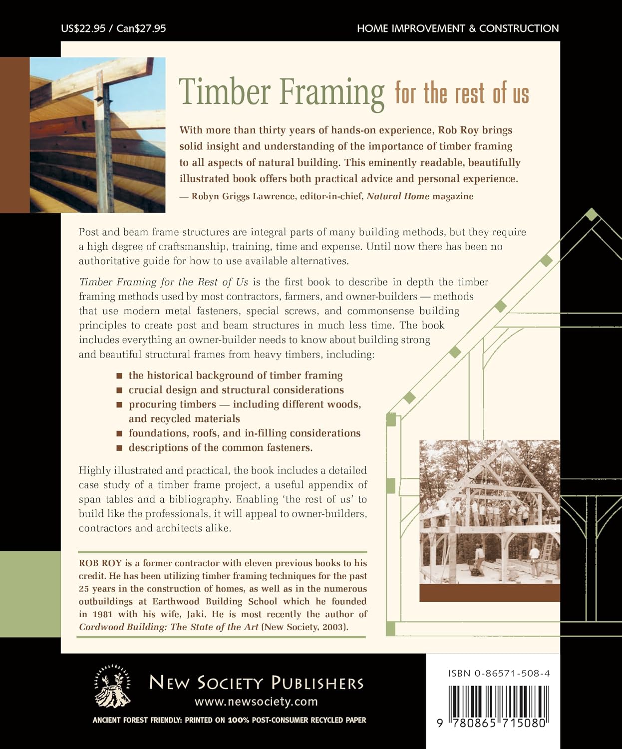 Timber Framing for the Rest of Us