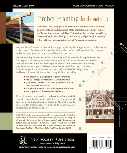 Timber Framing for the Rest of Us