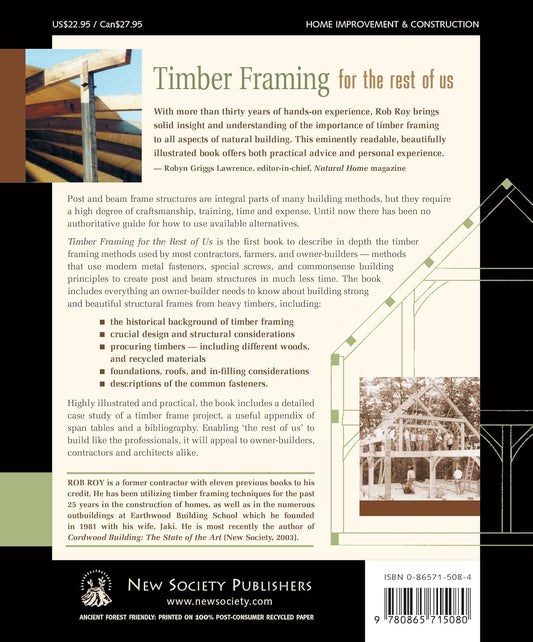 Timber Framing for the Rest of Us