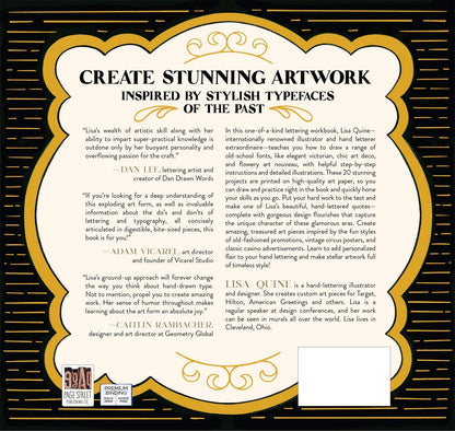 Vintage Hand Lettering: Create Beautiful Fonts with Old Time Flourish