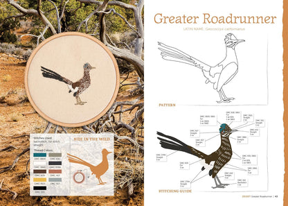 The Field Guide to Embroidery: 52 North American Animal and Plant Designs for Nature Lovers by Jessica Kemper