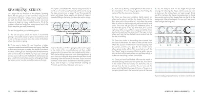Vintage Hand Lettering: Create Beautiful Fonts with Old Time Flourish