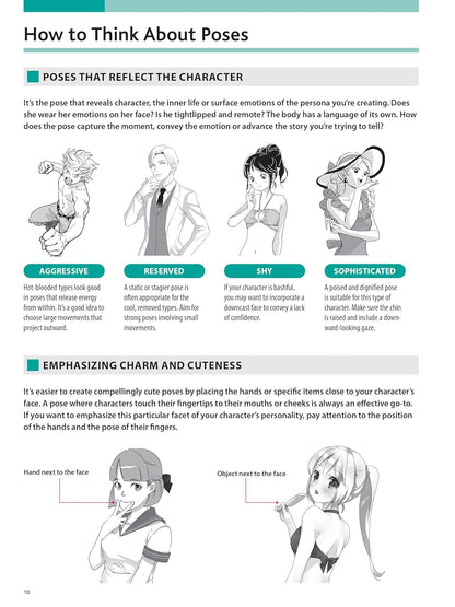 How to Create Manga: Drawing Dynamic Hand & Body Movements: The Ultimate Bible for Beginning Artists: The Ultimate Bible for Beginning Artists
