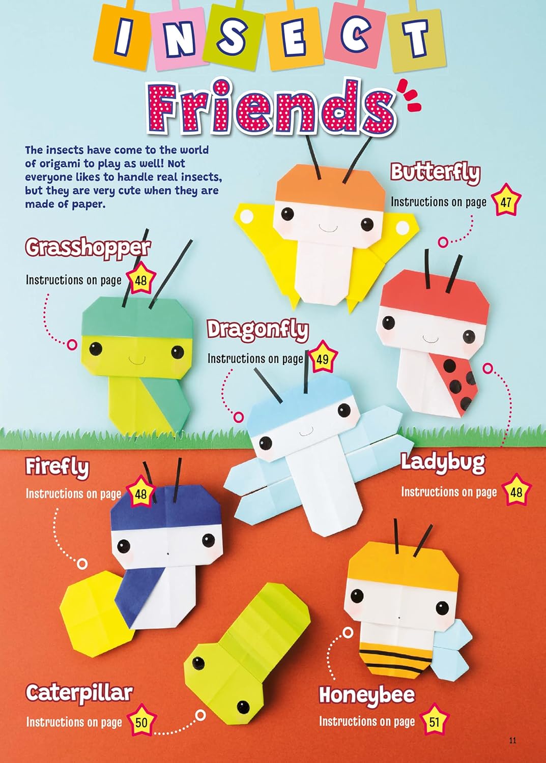 Easy Origami for Kids: Cute Paper Animals, Toys, Flowers and More! (40 Projects)