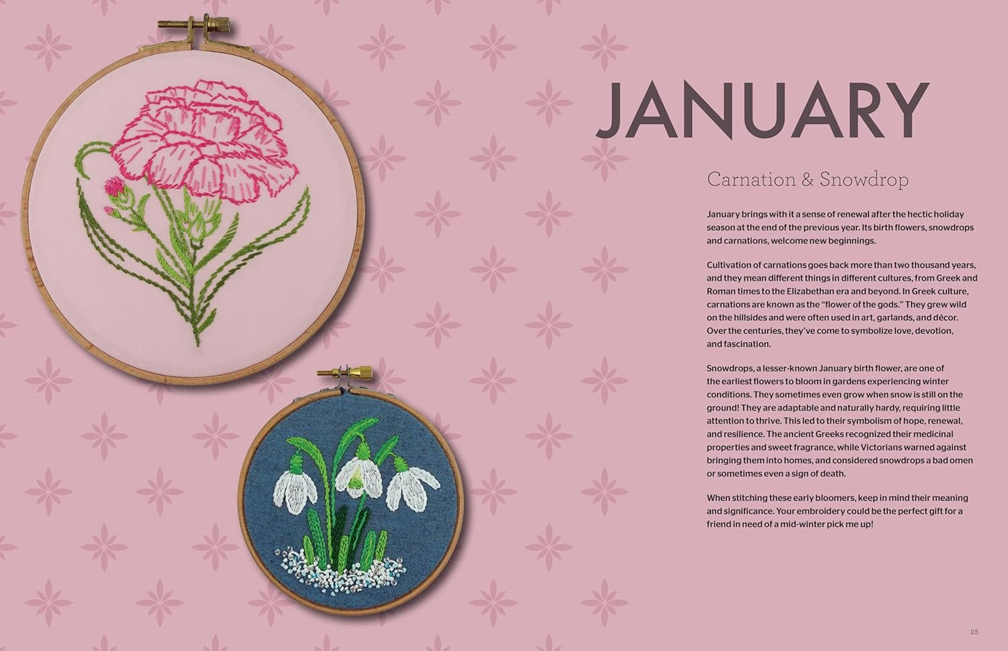 Birth Flower Embroidery: A Month-By-Month Celebration of Floral Embroidery: A Month-By-Month Celebration of Floral Embroidery