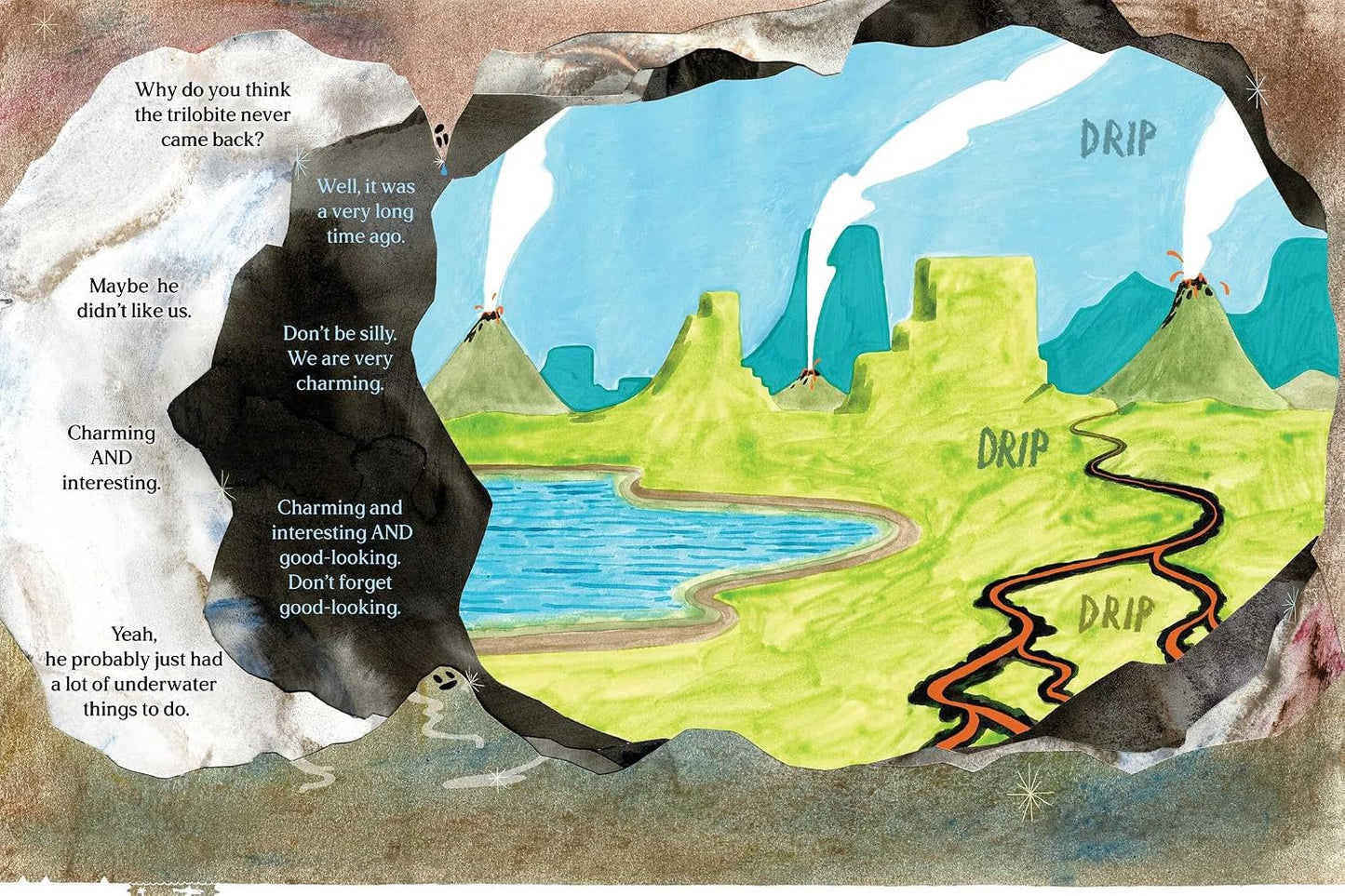 Stalactite and Stalagmite: A Big Tale from a Little Cave