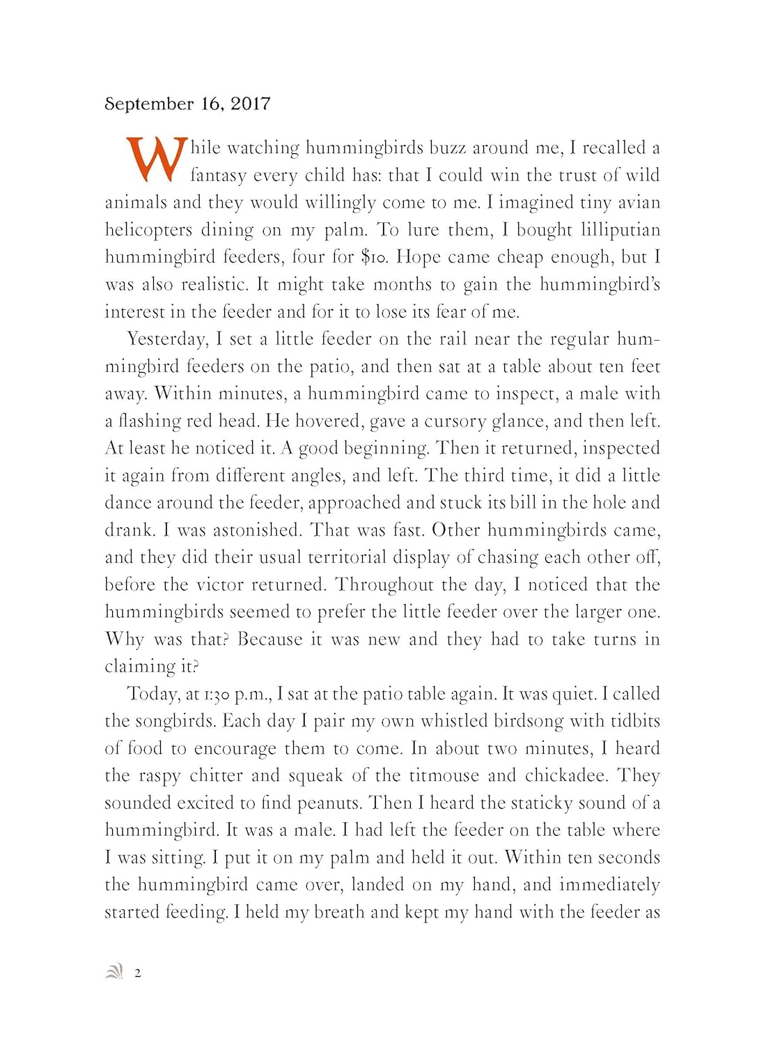 The Backyard Bird Chronicles by Amy Tan