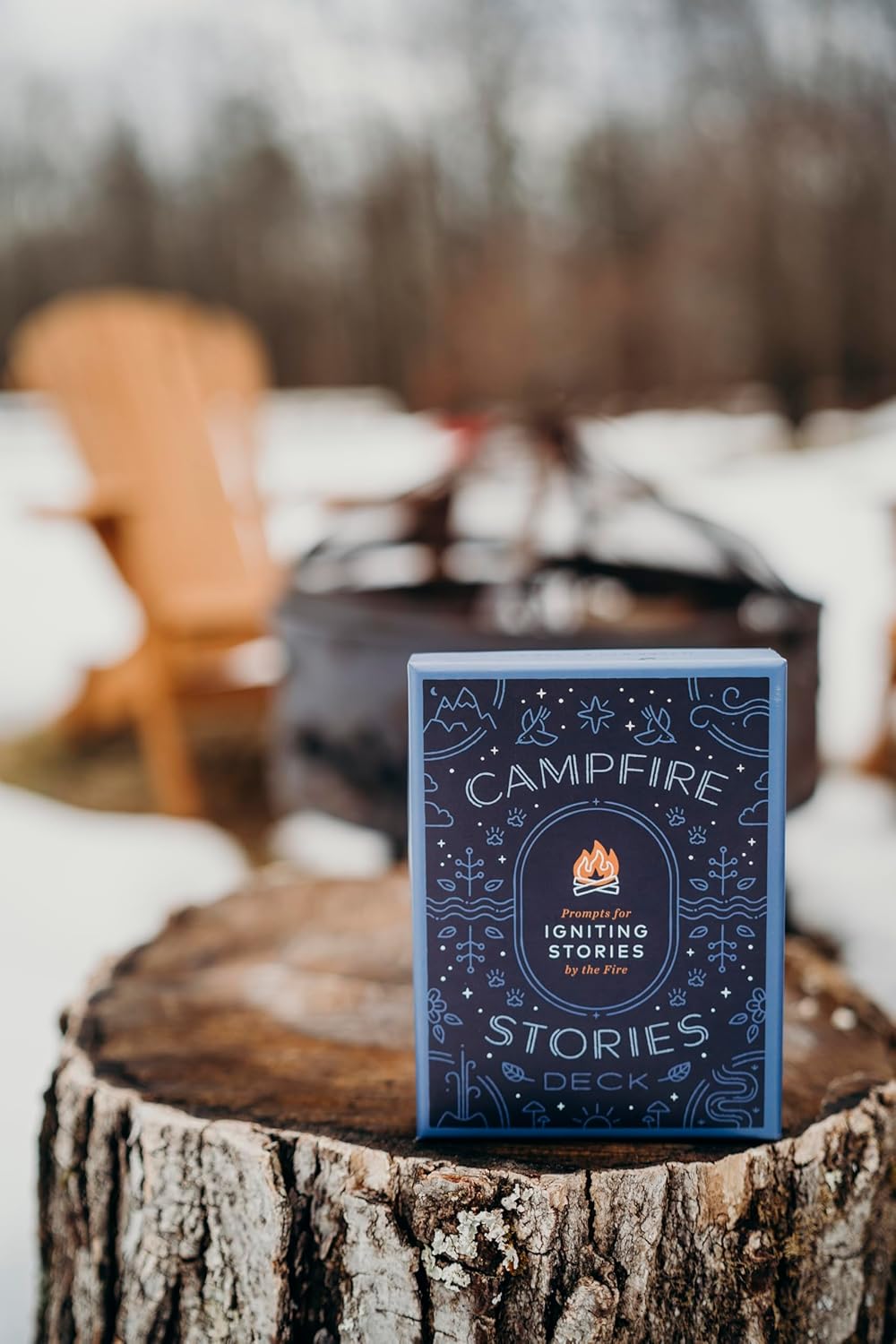 Campfire Stories Deck: Prompts for Igniting Conversation by the Fire by Ilyssa Kyu & Dave Kyu
