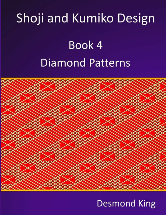 Shoji and Kumiko Design Book 4: Diamond Patterns by Desmond King