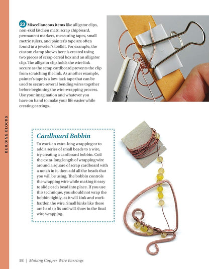 Making Copper Wire Earrings: More Than 150 Wire-Wrapped Designs: More Than 150 Wire-Wrapped Designs