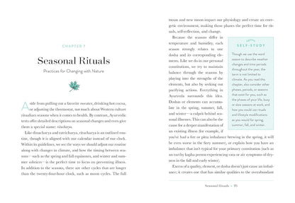 The Ayurvedic Self-Care Handbook: Holistic Healing Rituals for Every Day and Season