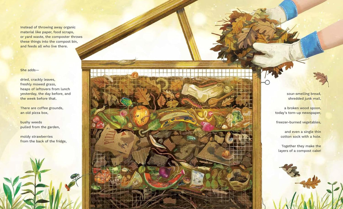 Inside the Compost Bin