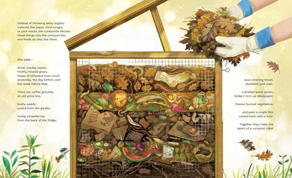 Inside the Compost Bin