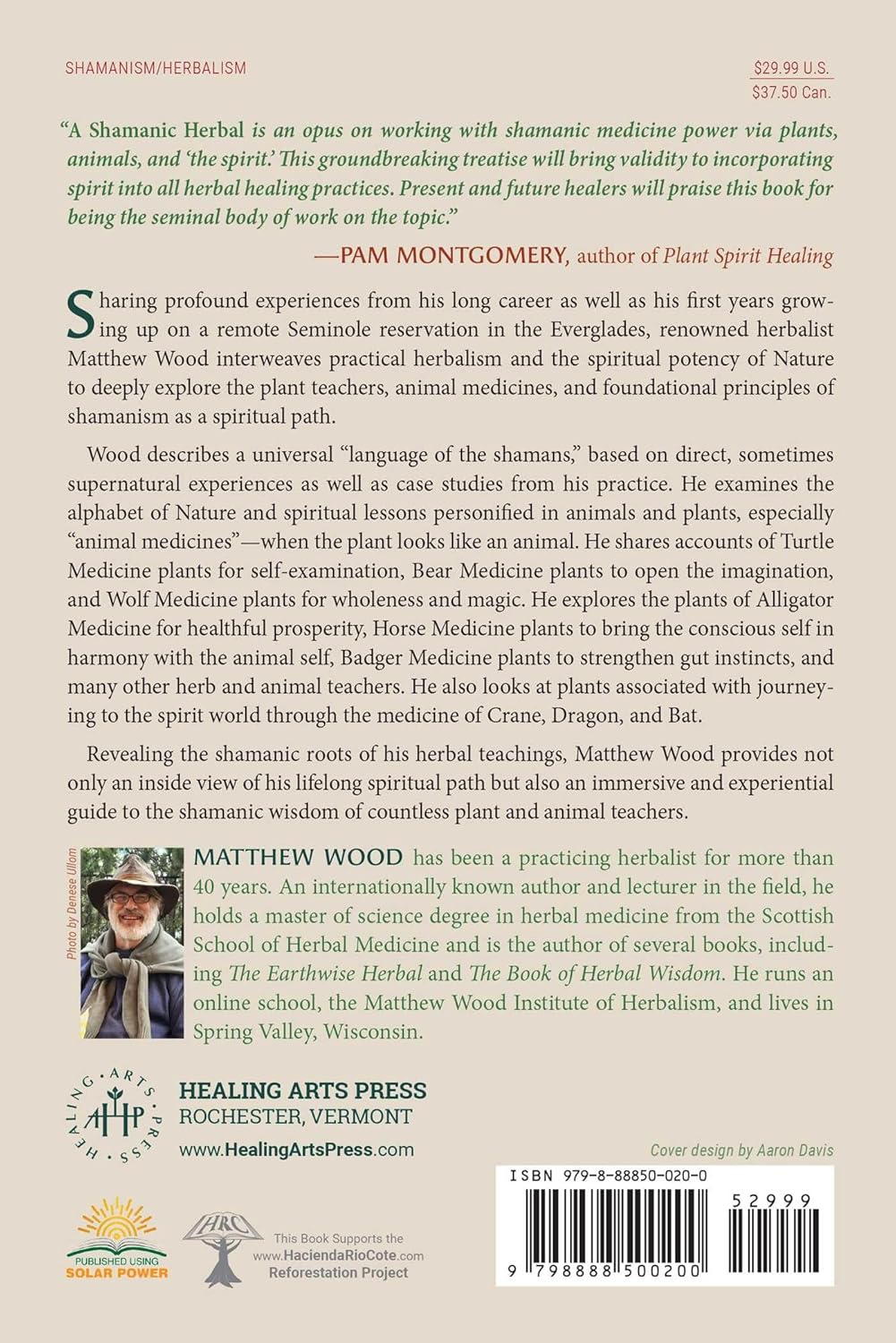 A Shamanic Herbal: Plant Teachers and Animal Medicines