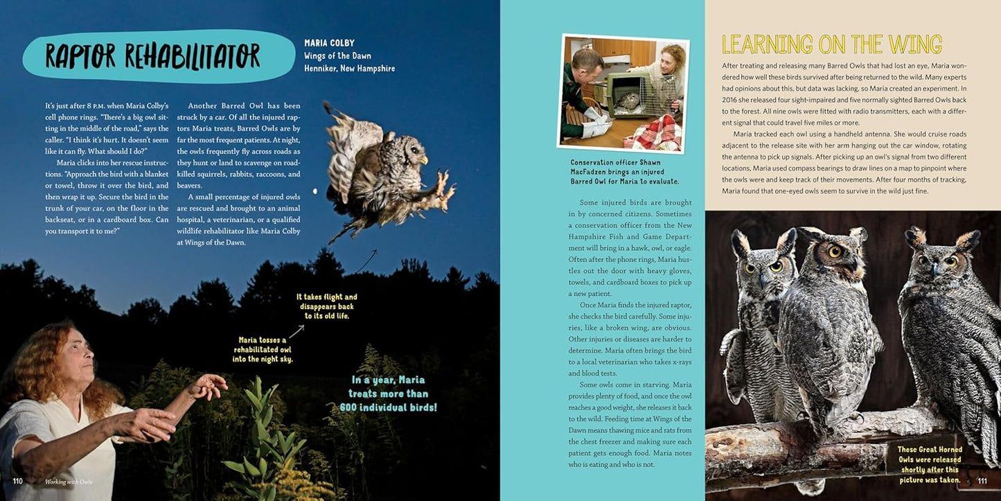 Owling: Enter the World of the Mysterious Birds of the Night by Mark Wilson