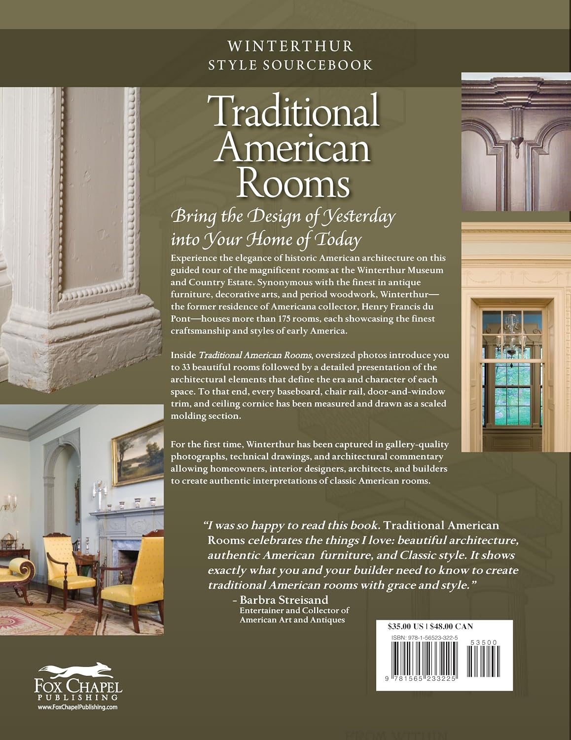 Traditional American Rooms (Winterthur Style Sourcebook)