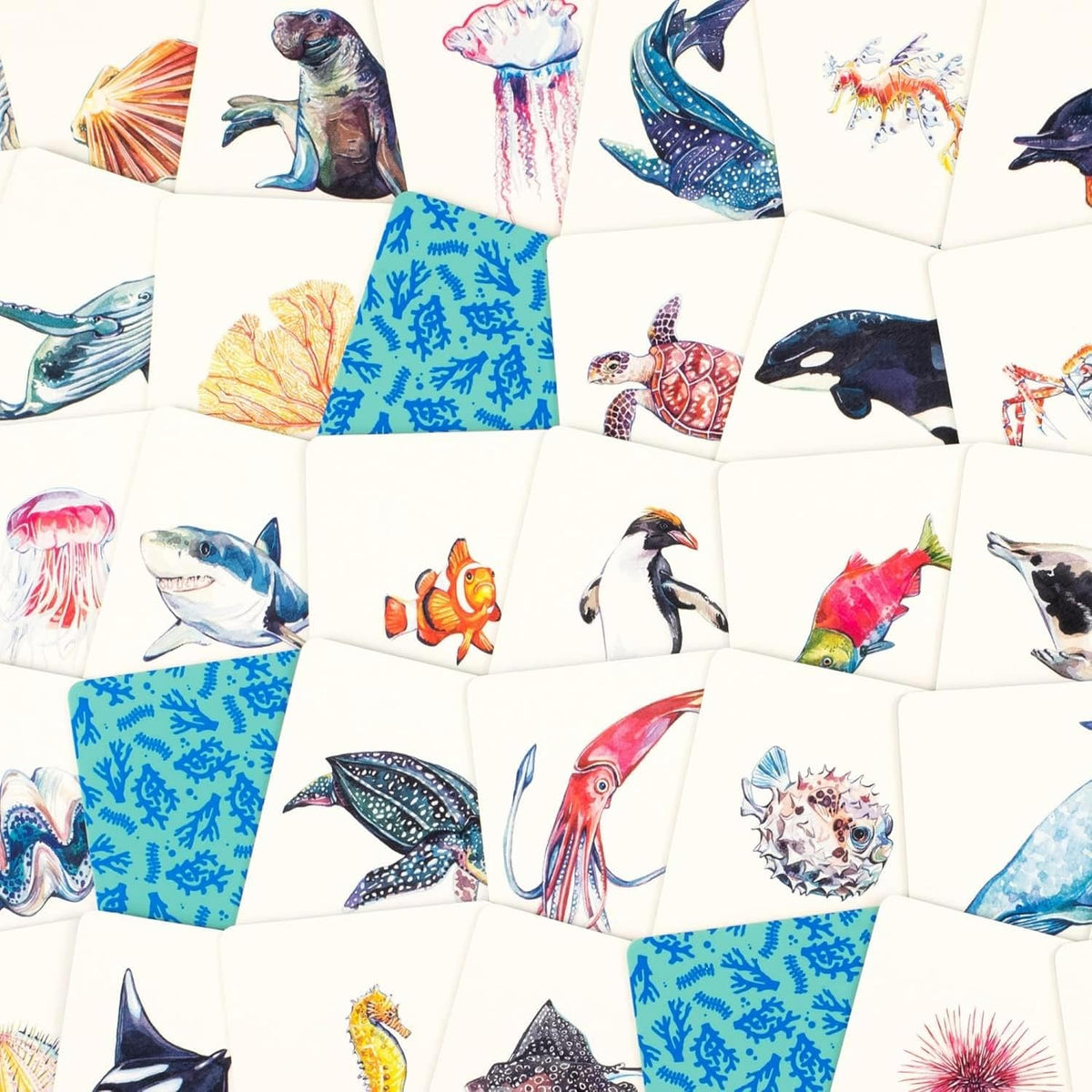 Under the Sea: An Ocean Memory Game