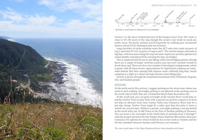 Hiking the Oregon Coast Trail: 400 Miles from the Columbia River to California by Bonnie Henderson