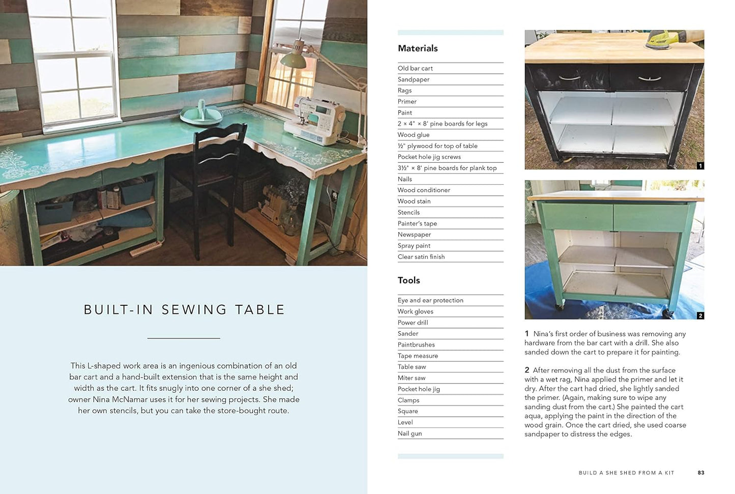 She Sheds: A DIY Guide for Huts, Hideaways, and Garden Escapes Created by Women for Women by Erika Kotite
