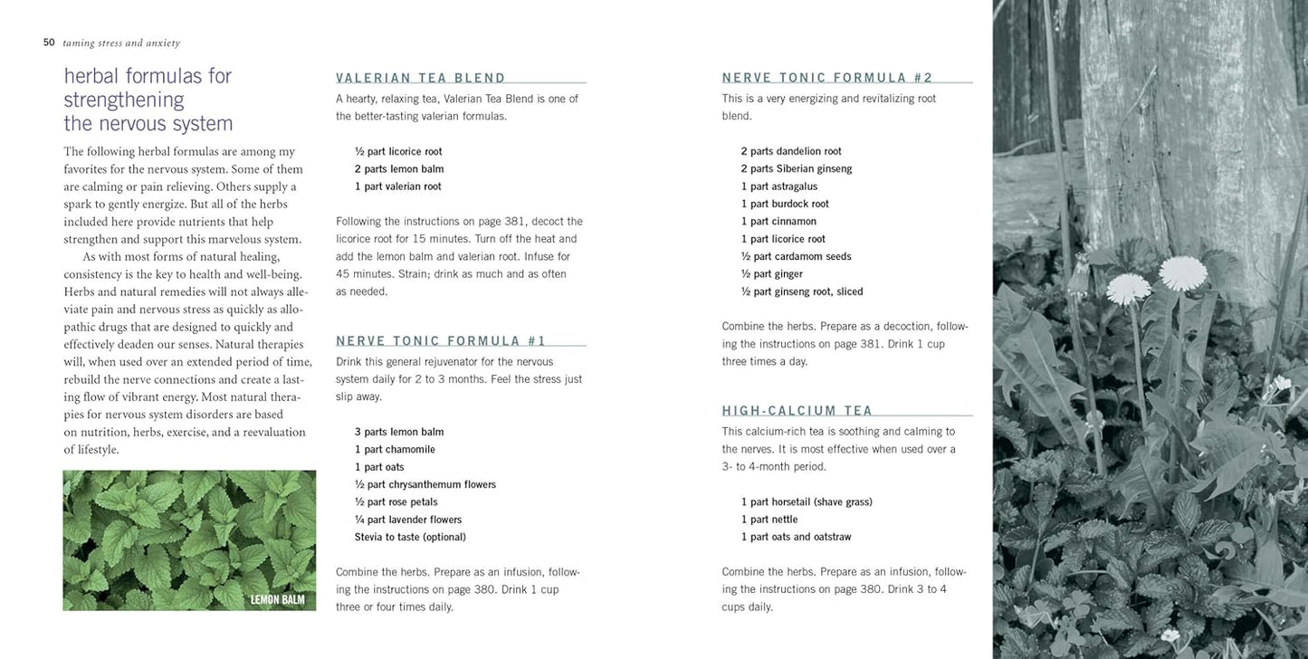 Rosemary Gladstar's Herbal Recipes for Vibrant Health: 175 Teas, Tonics, Oils, Salves, Tinctures, and Other Natural Remedies for the Entire Family by Rosemary Gladstar