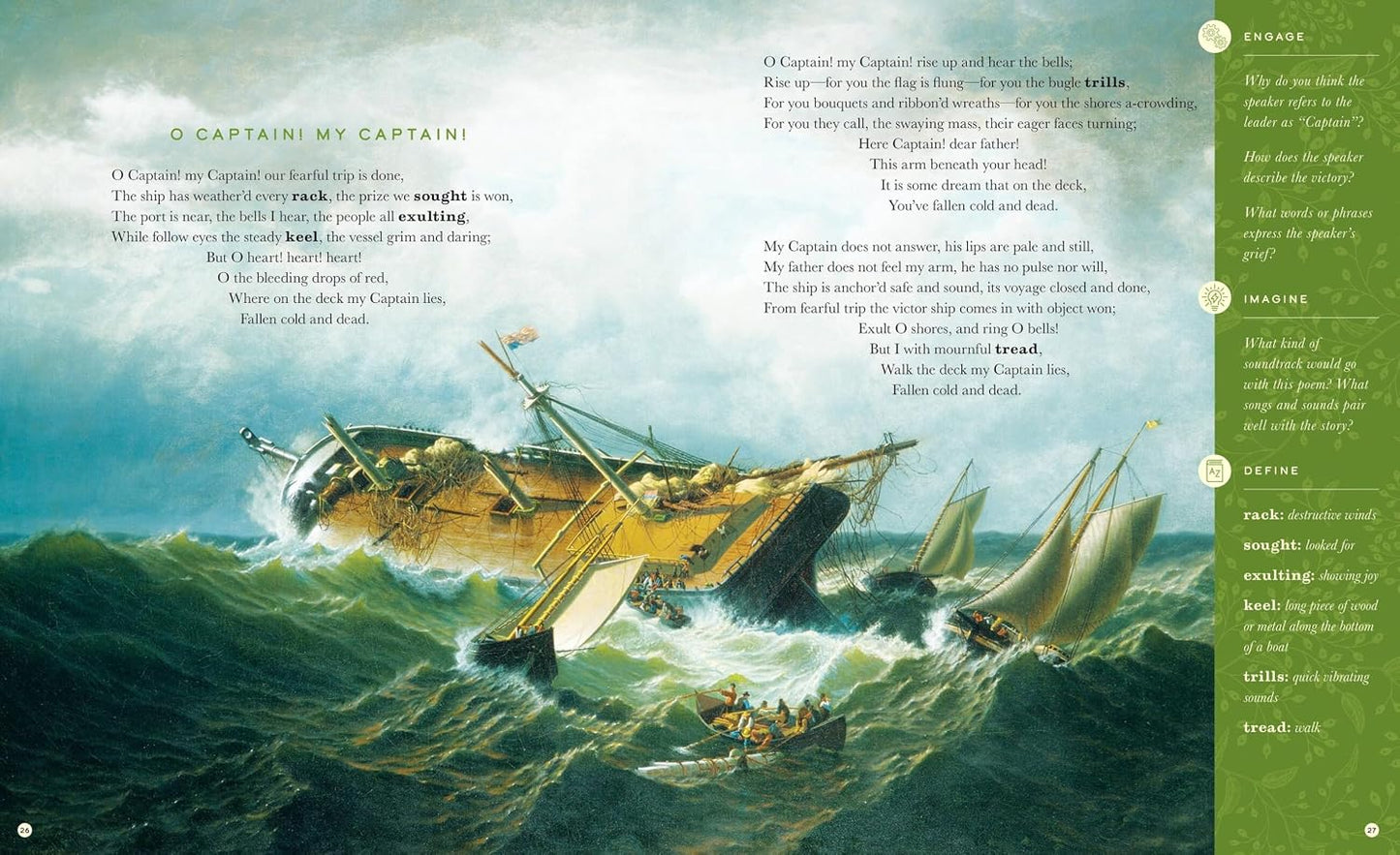 The Illustrated Walt Whitman: 25 Essential Poems