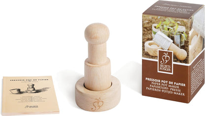 Wooden Paper Pot Maker