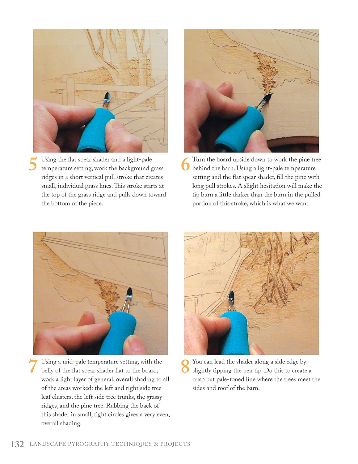 Landscape Pyrography Techniques & Projects: A Beginner's Guide to Burning by Layer for Beautiful Results