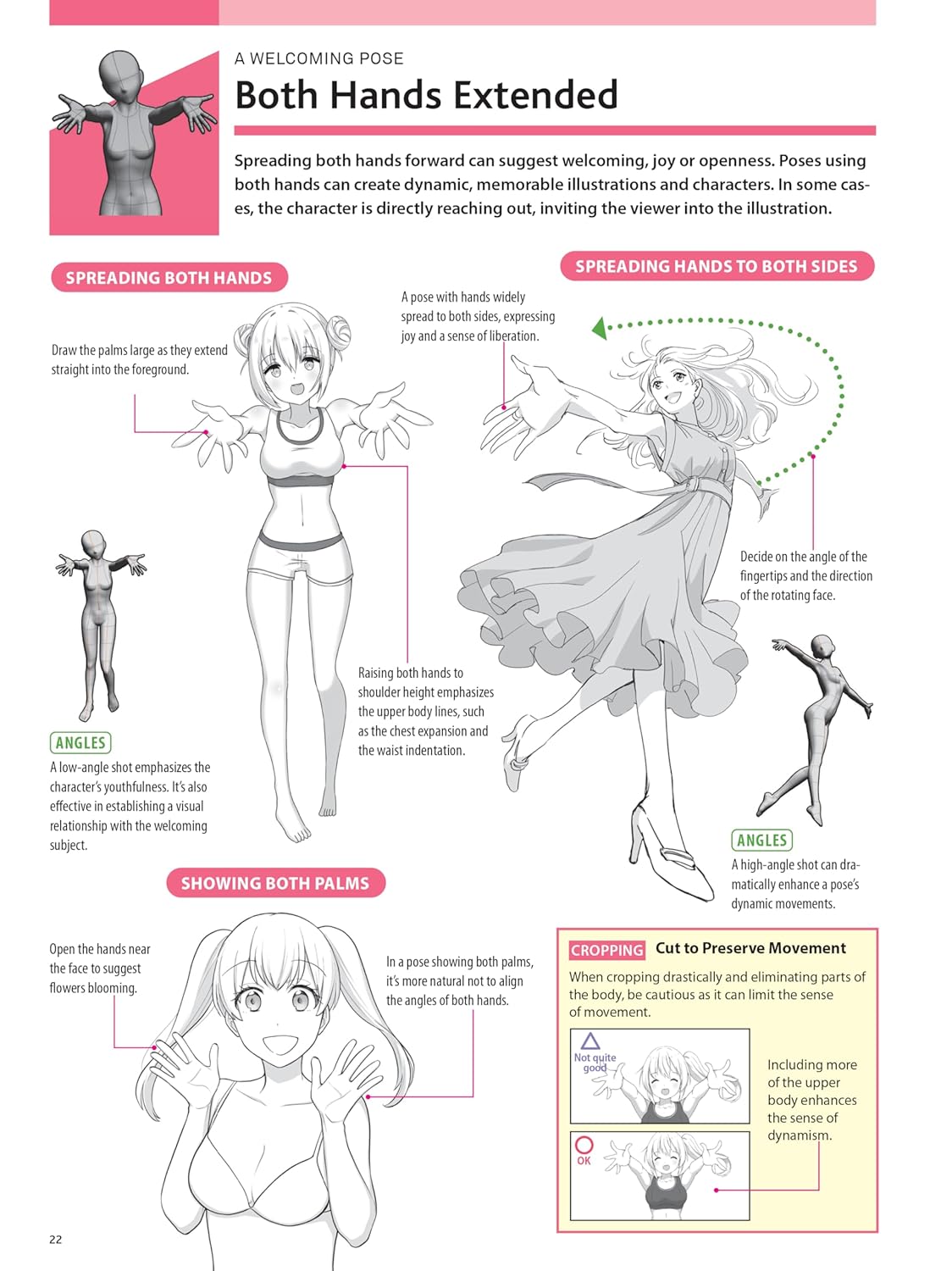 How to Create Manga: Drawing Dynamic Hand & Body Movements: The Ultimate Bible for Beginning Artists: The Ultimate Bible for Beginning Artists