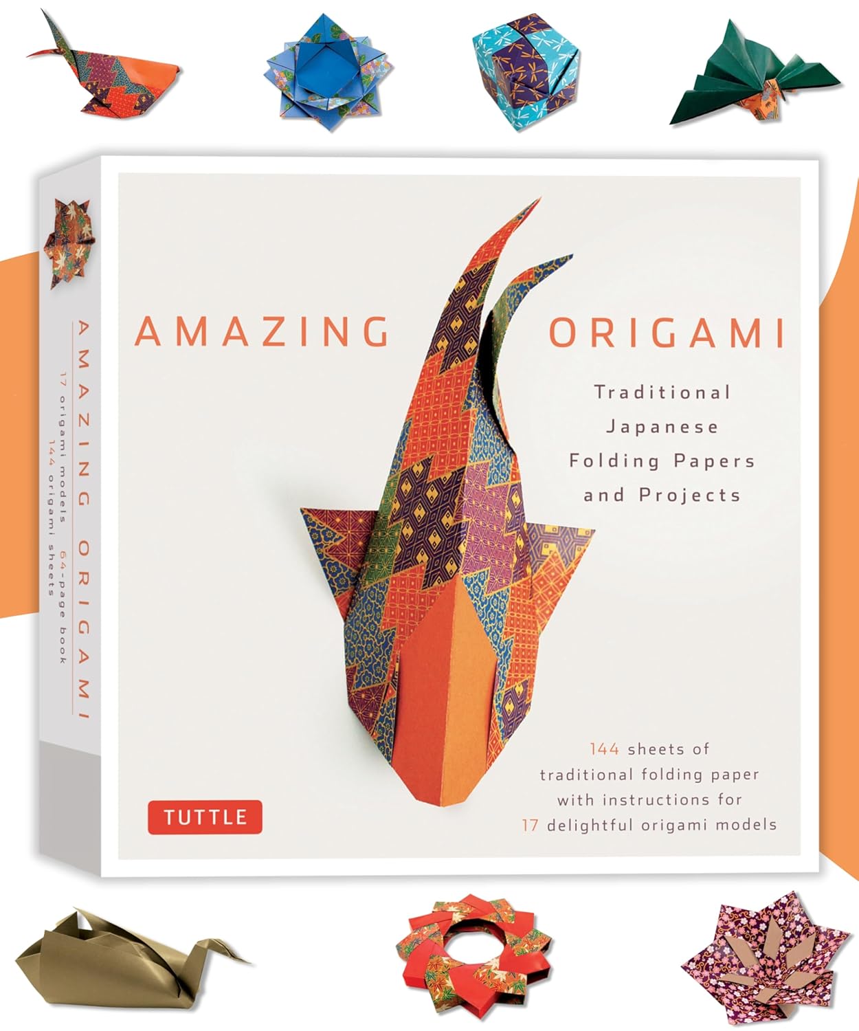 Amazing Origami Kit: Traditional Japanese Folding Papers and Projects Kit by Tuttle Studio