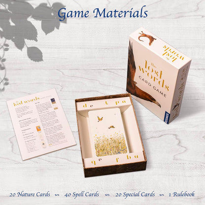 The Lost Words Card Game by Robert Hyde, Illustrated by Jackie Morris