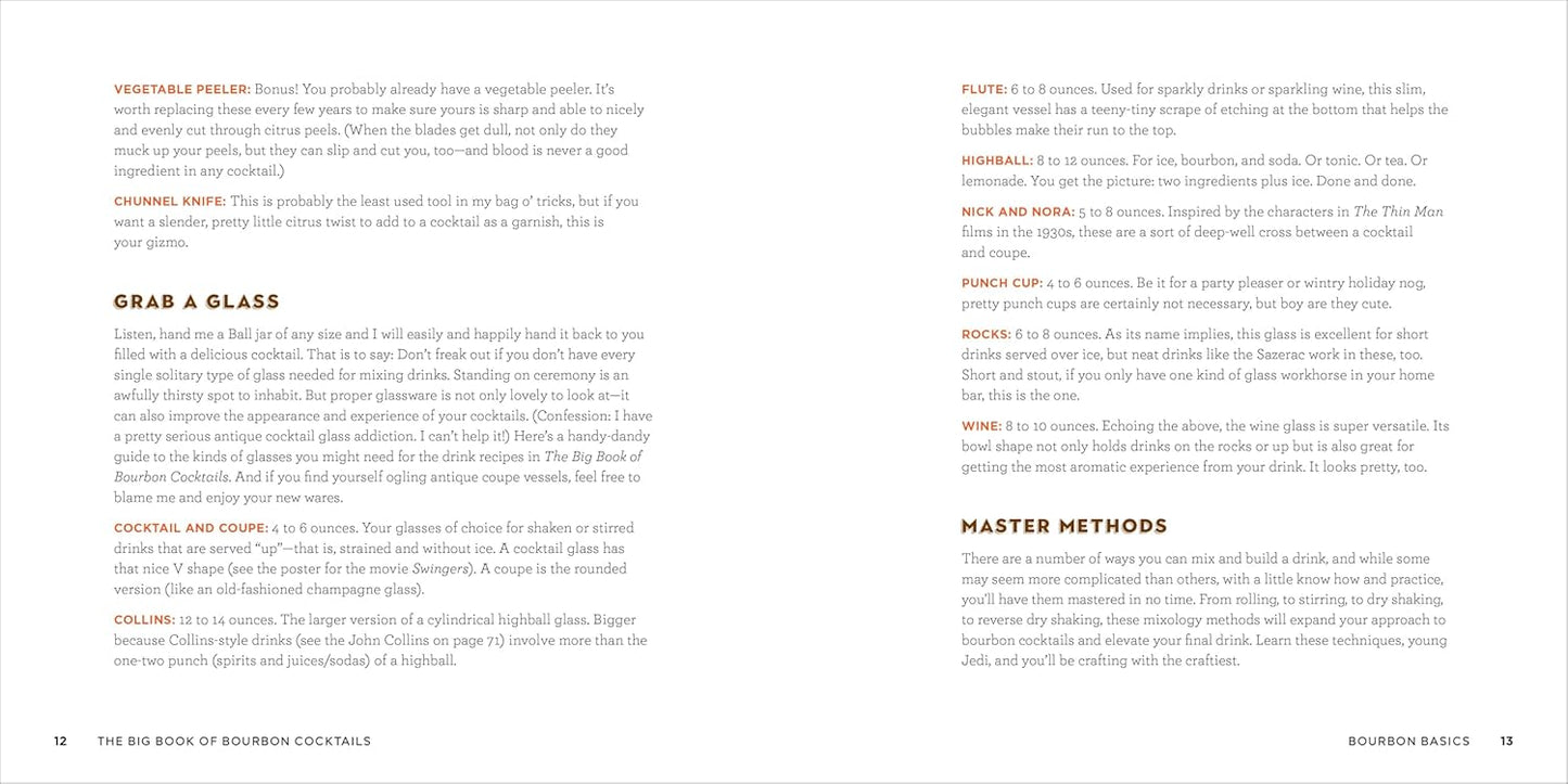 The Big Book of Bourbon Cocktails: 100 Timeless, Creative & Tempting Recipes by Amy Zavatto