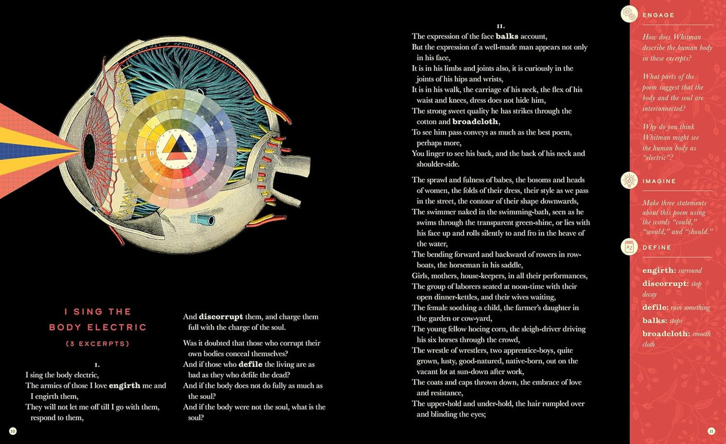 The Illustrated Walt Whitman: 25 Essential Poems