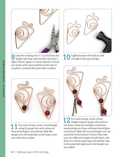 Making Copper Wire Earrings: More Than 150 Wire-Wrapped Designs: More Than 150 Wire-Wrapped Designs
