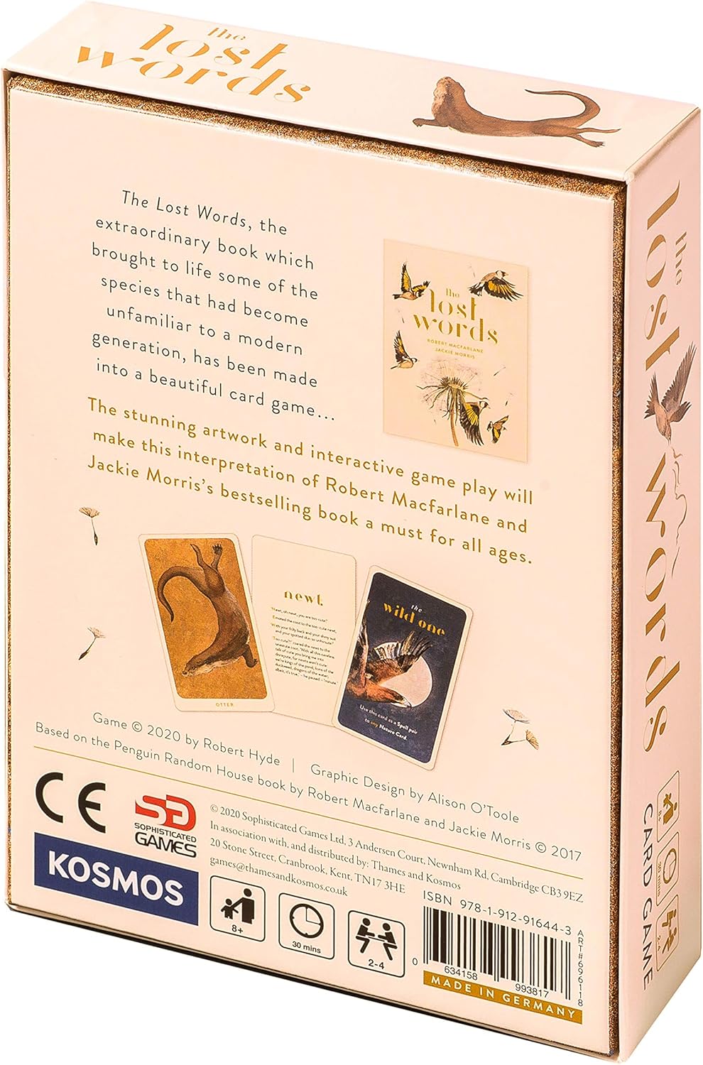 The Lost Words Card Game by Robert Hyde, Illustrated by Jackie Morris