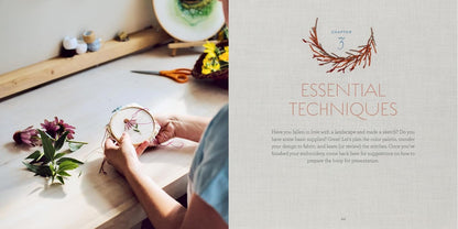 The Stitched Landscape: An Embroidery Field Guide to the Textures, Colors, and Lines of the Natural World