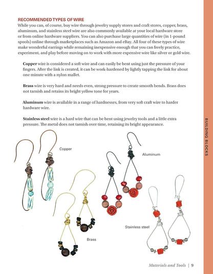Making Copper Wire Earrings: More Than 150 Wire-Wrapped Designs: More Than 150 Wire-Wrapped Designs