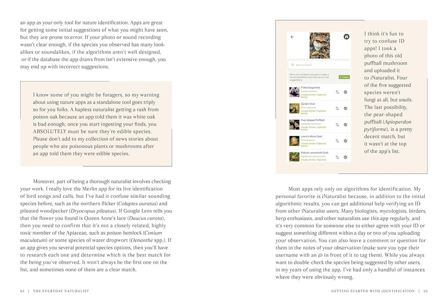 The Everyday Naturalist: How to Identify Animals, Plants, and Fungi Wherever You Go by Rebecca Lexa