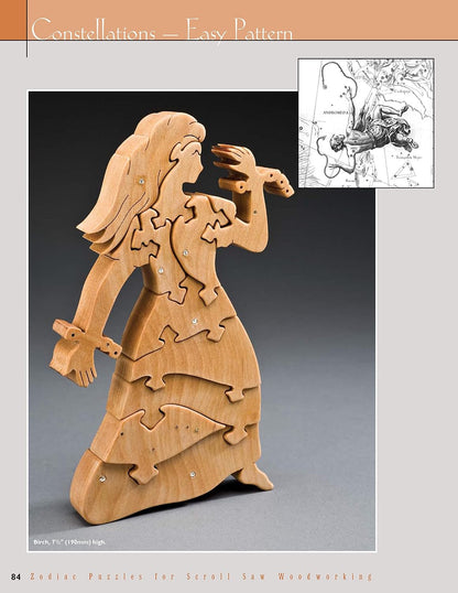 Zodiac Puzzles for Scroll Saw Woodworking: 30 Projects from the Eastern and Western Calendars