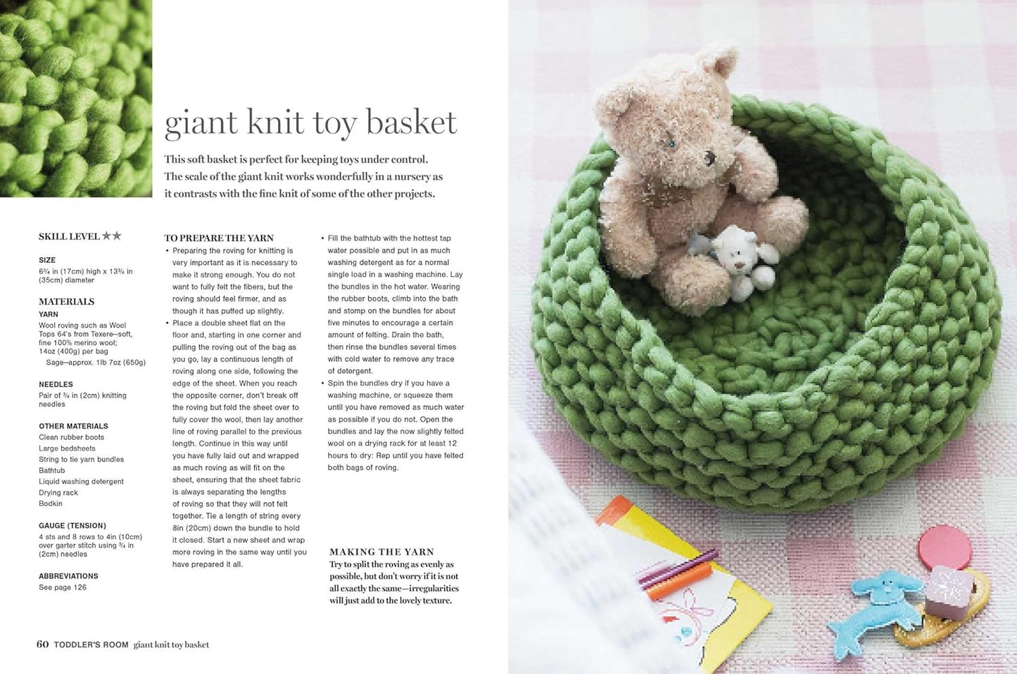 Knitted Nursery: 35 Gorgeous Designs for Furnishings, Clothes, and Toys by Melanie Porter